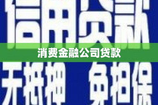 龙崎消费金融公司贷款