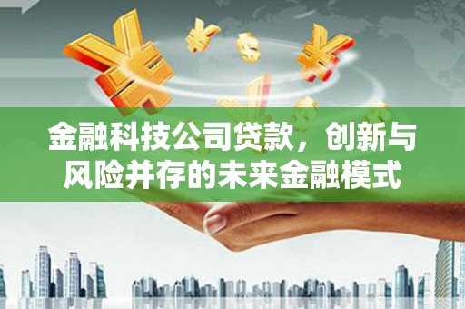 龙崎金融科技公司贷款，创新与风险并存的未来金融模式