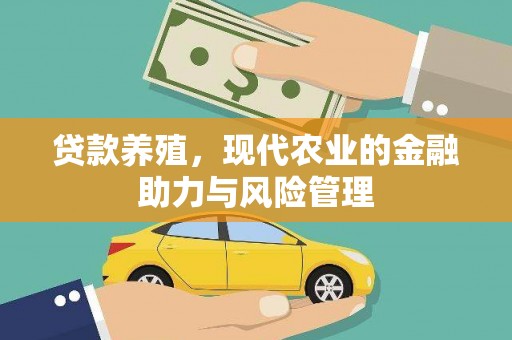 龙崎贷款养殖，现代农业的金融助力与风险管理
