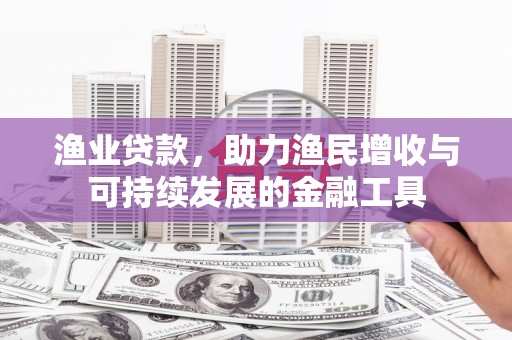 龙崎渔业贷款，助力渔民增收与可持续发展的金融工具