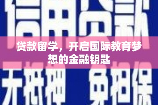 龙崎贷款留学，开启国际教育梦想的金融钥匙
