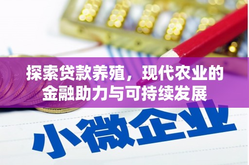 龙崎探索贷款养殖，现代农业的金融助力与可持续发展