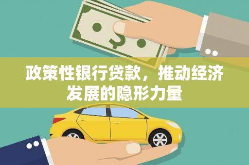 龙崎政策性银行贷款，推动经济发展的隐形力量