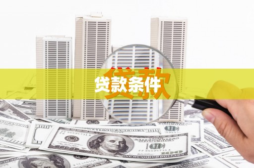 龙崎贷款条件
