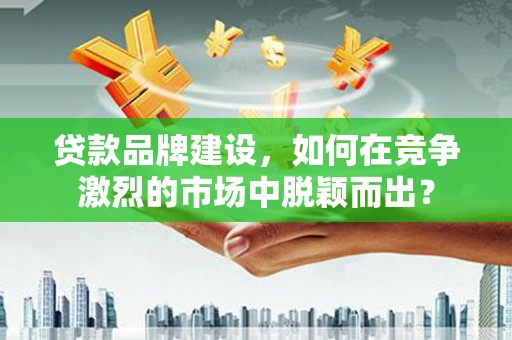 龙崎贷款品牌建设，如何在竞争激烈的市场中脱颖而出？