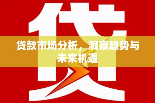 龙崎贷款市场分析，洞察趋势与未来机遇