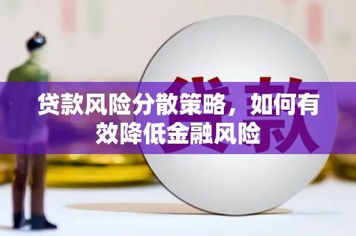龙崎贷款风险分散策略，如何有效降低金融风险