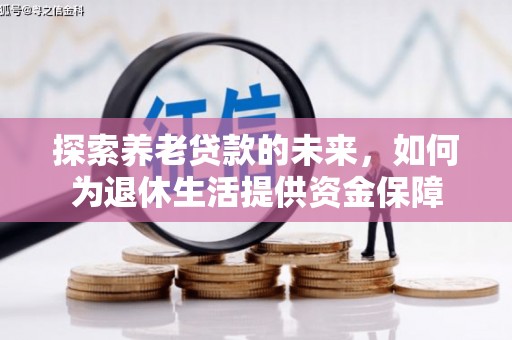 龙崎探索养老贷款的未来，如何为退休生活提供资金保障
