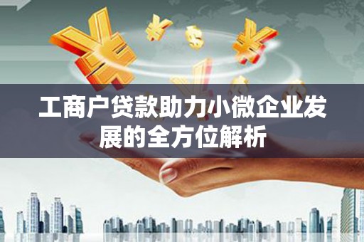 龙崎工商户贷款助力小微企业发展的全方位解析