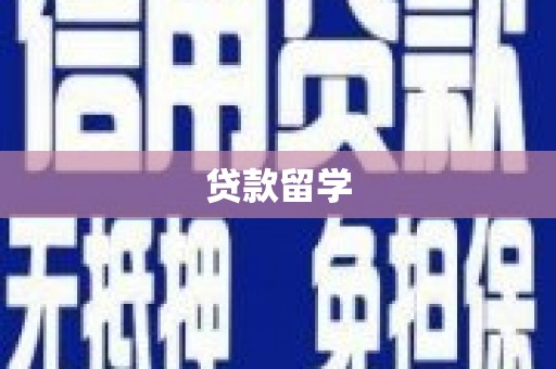 龙崎贷款留学