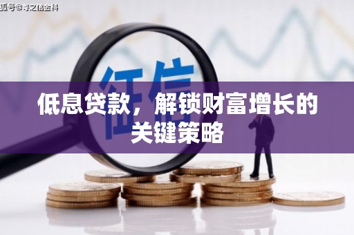 龙崎低息贷款，解锁财富增长的关键策略