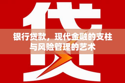 龙崎银行贷款，现代金融的支柱与风险管理的艺术