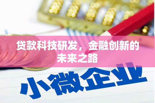 龙崎贷款科技研发，金融创新的未来之路