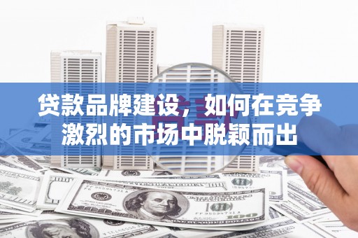 龙崎贷款品牌建设，如何在竞争激烈的市场中脱颖而出