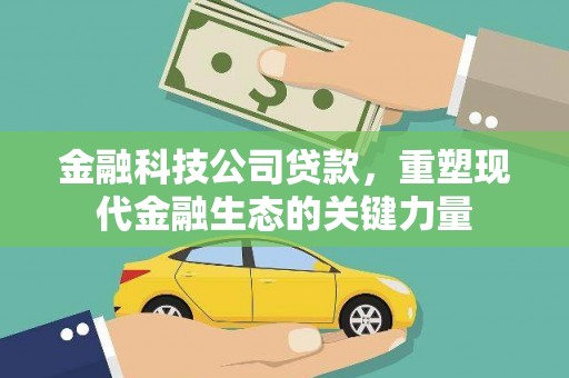 龙崎金融科技公司贷款，重塑现代金融生态的关键力量