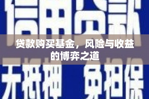 龙崎贷款购买基金，风险与收益的博弈之道