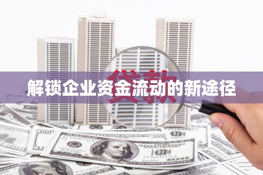 龙崎解锁企业资金流动的新途径