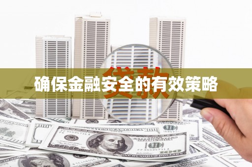 龙崎确保金融安全的有效策略