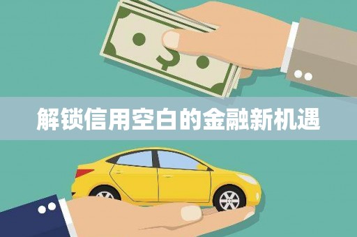 龙崎解锁信用空白的金融新机遇