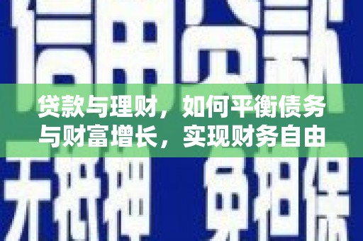 龙崎贷款与理财，如何平衡债务与财富增长，实现财务自由